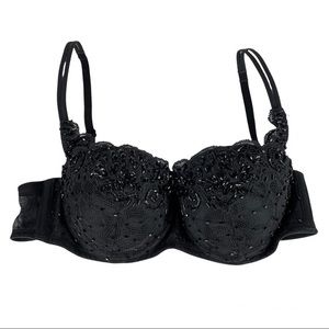 Vintage Victoria’s Secret beaded push up bra